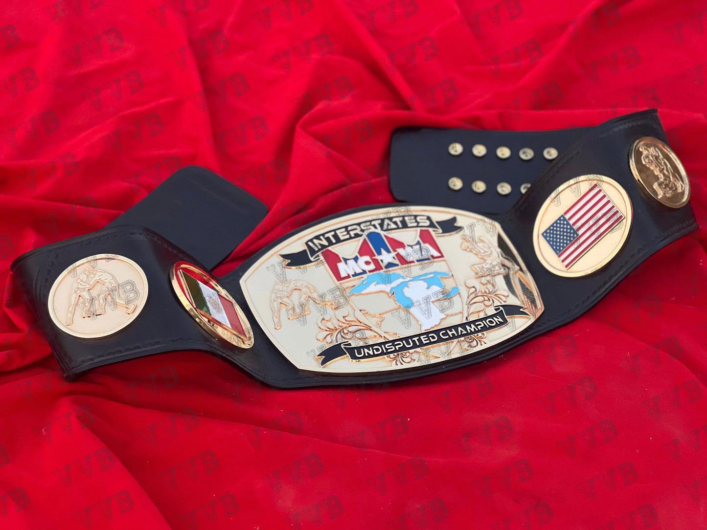 High Quality Custom Championship Belt for Wrestling Promotions and Fan Collections