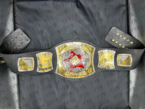 Pack of 2 - WrestleMania 41 Golden & Edge Rated R Spinner Replica Belts