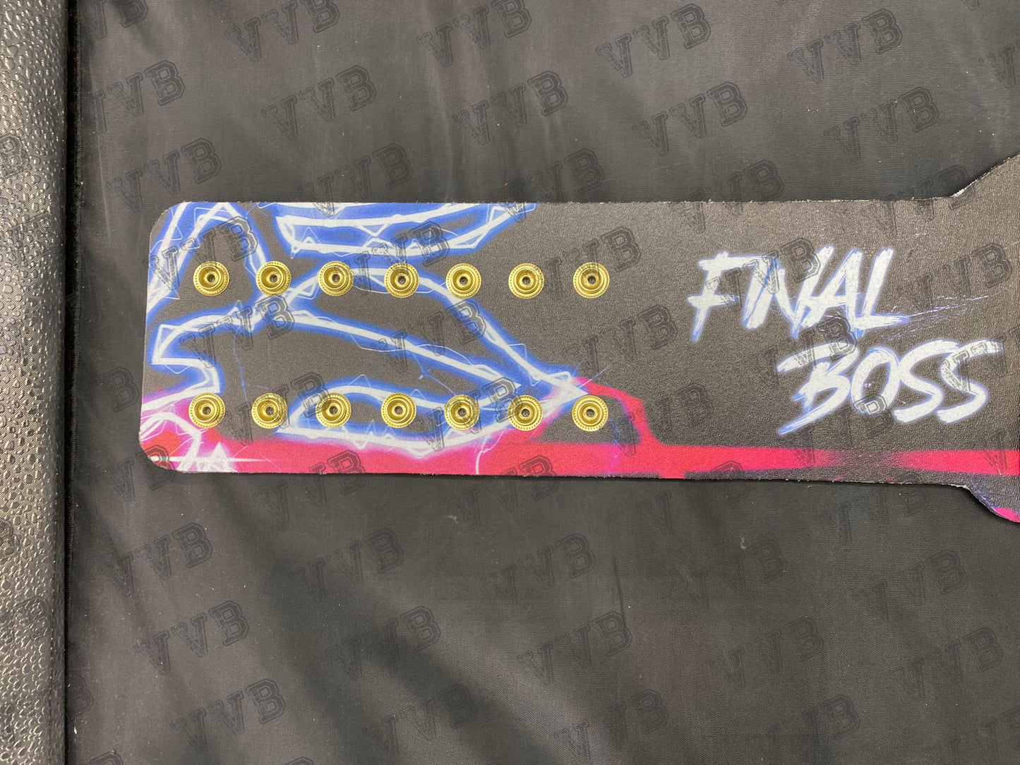 WWE The Rock Final Boss Signature Series Wrestling Custom Championship Belt Diecast 6mm Victory Vault Belts