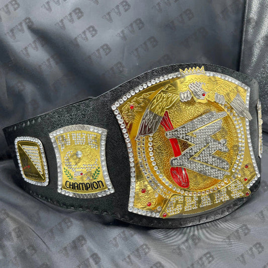 New World Heavyweight Wrestling Championship Spinner Belt - Victory Vault Belts
