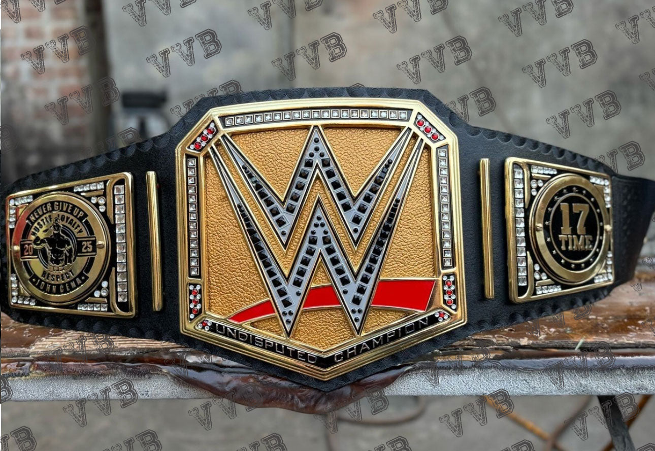 John Cena 17-Time Champion Replica Belt Display