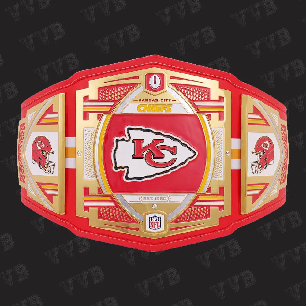 Kansas City Chiefs WWE Legacy Title Belt Replica - Premium Quality
