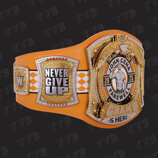 WWE John Cena Farewell 2025 Spinner Championship Replica Title Belt - Knoxville