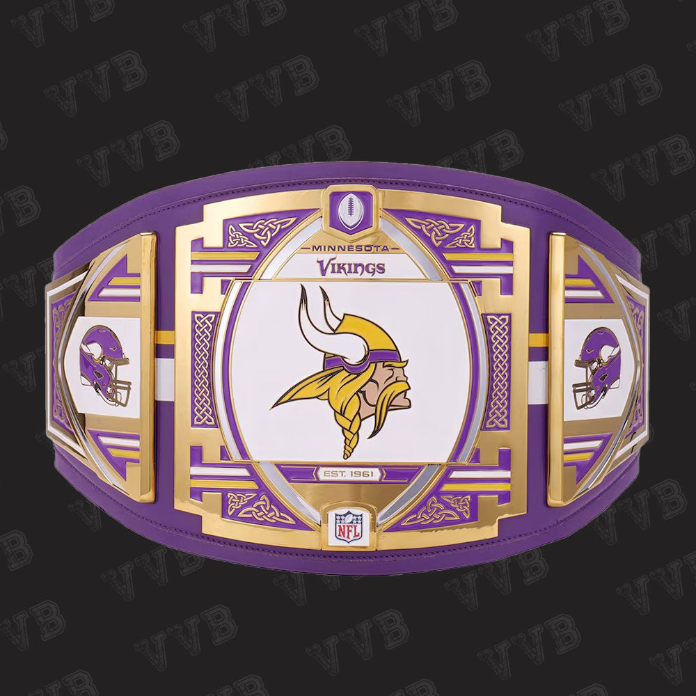 Minnesota Vikings WWE Legacy Title Belt Replica for fans