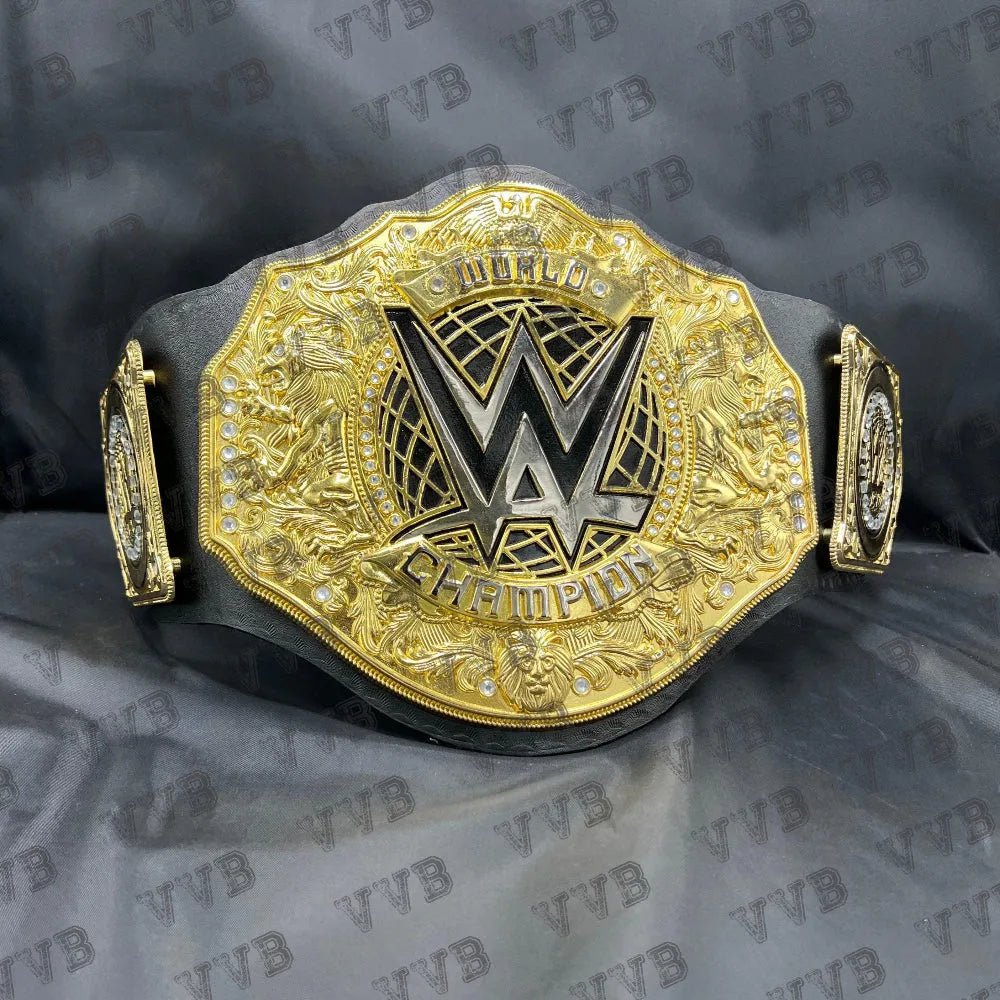 NEW World Heavyweight Championship Title Belt – Premium Diecast Wrestling Replica