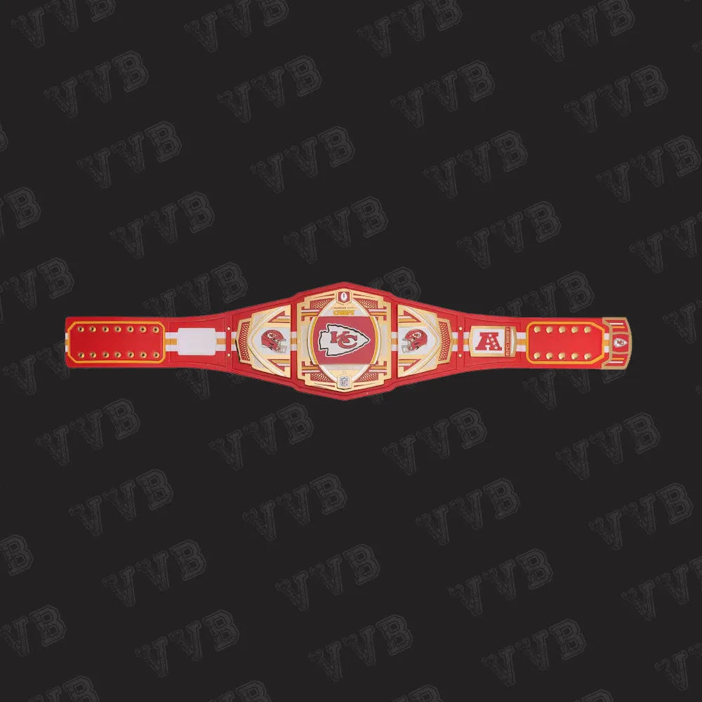Custom Kansas City Chiefs Wrestling Belt - Shop Now