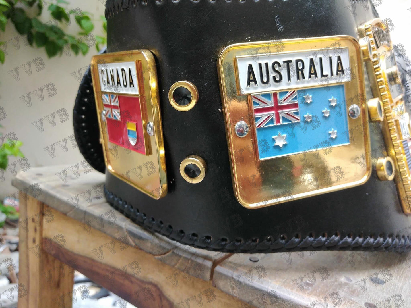 NWA Domed Globe Heavyweight 3D CNC Wrestling Championship Replica Belt for collectors and fans