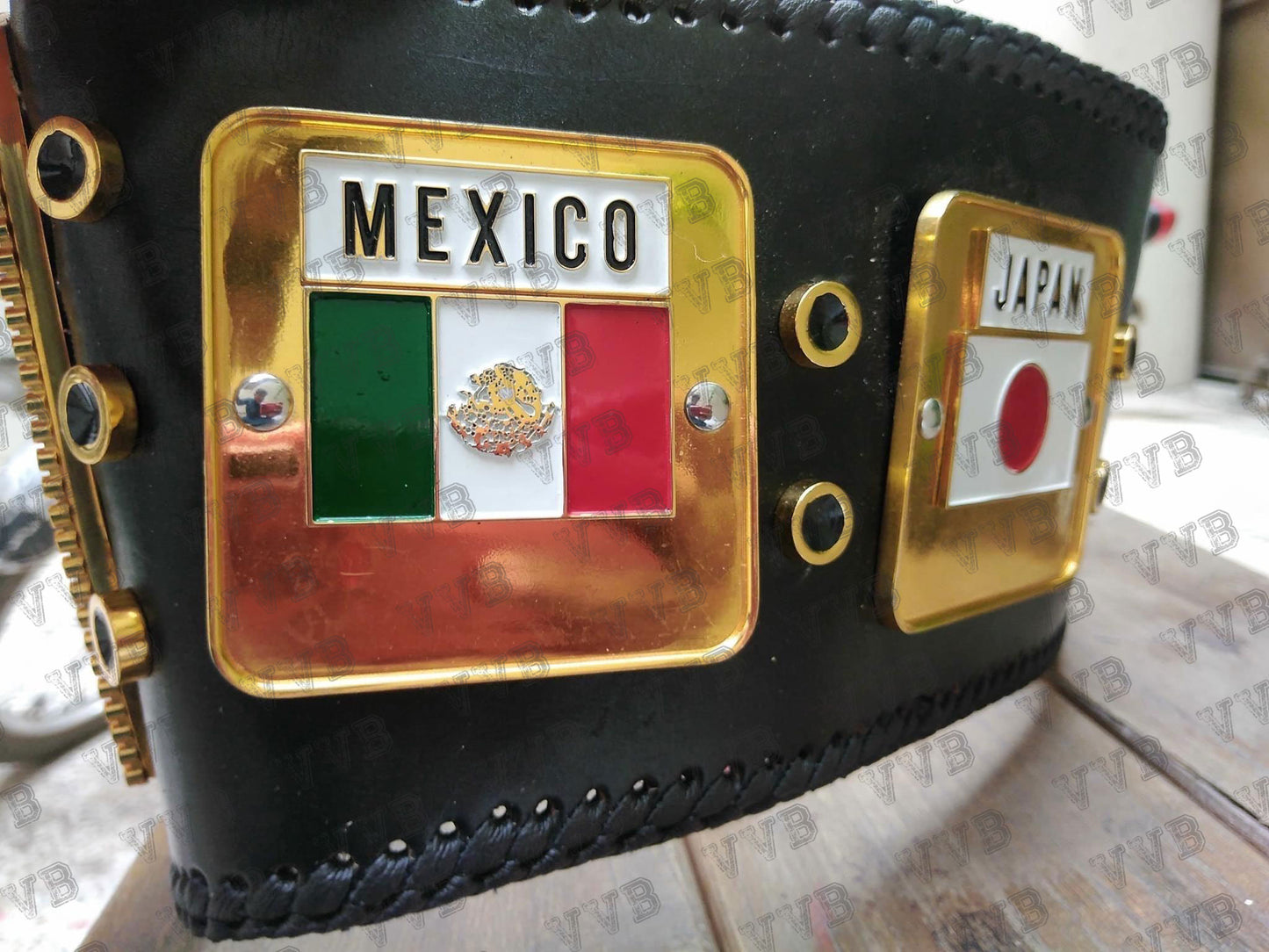 NWA Domed Globe Heavyweight 3D CNC Wrestling Championship Replica Belt for collectors and fans