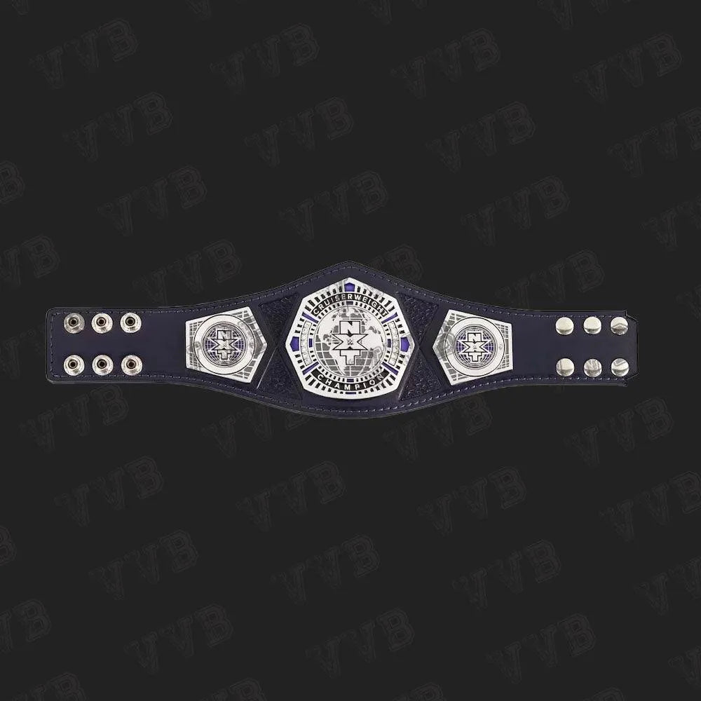 NXT Cruiserweight Championship Mini Replica Title Belt – 2MM Metal Plates