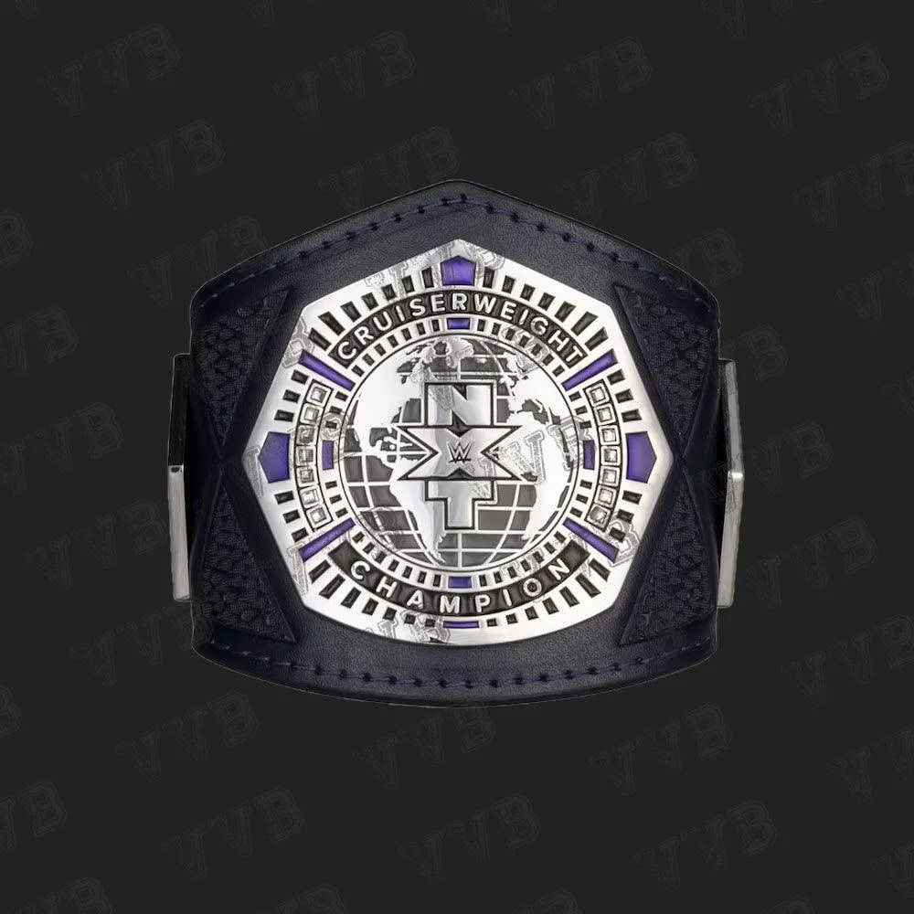 NXT Cruiserweight Championship Mini Replica Title Belt – 2MM Metal Plates