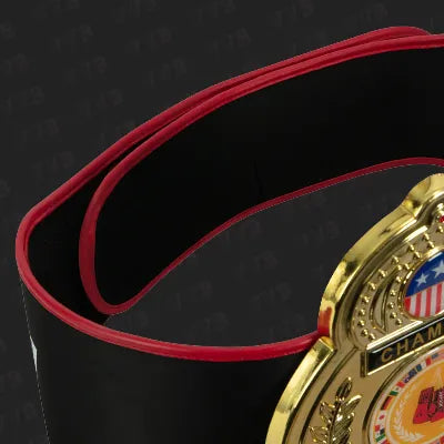 Old School Title Belt – Retro Style Boxing Championship Belt for Classic Fight Nights