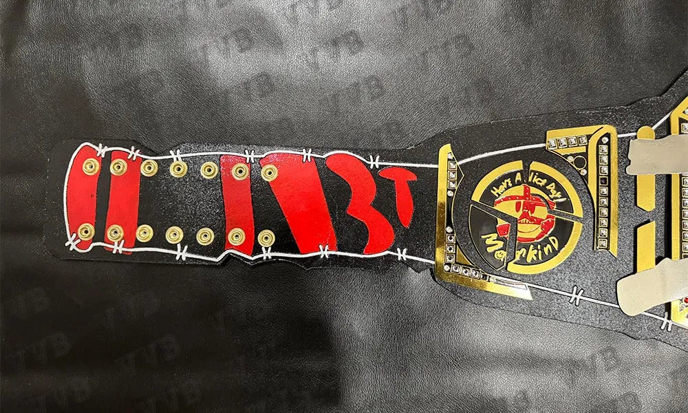 Professional Wrestling Memorabilia - Cactus Jack Title Belt