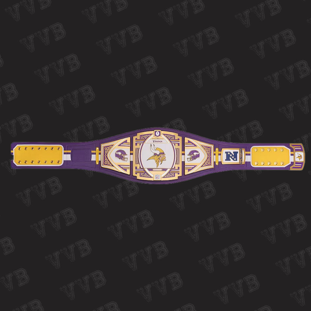 Purple and Gold WWE Legacy Belt – Minnesota Vikings