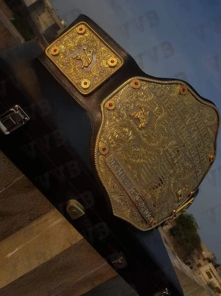 Ric Flair replica belt pro wrestling memorabilia