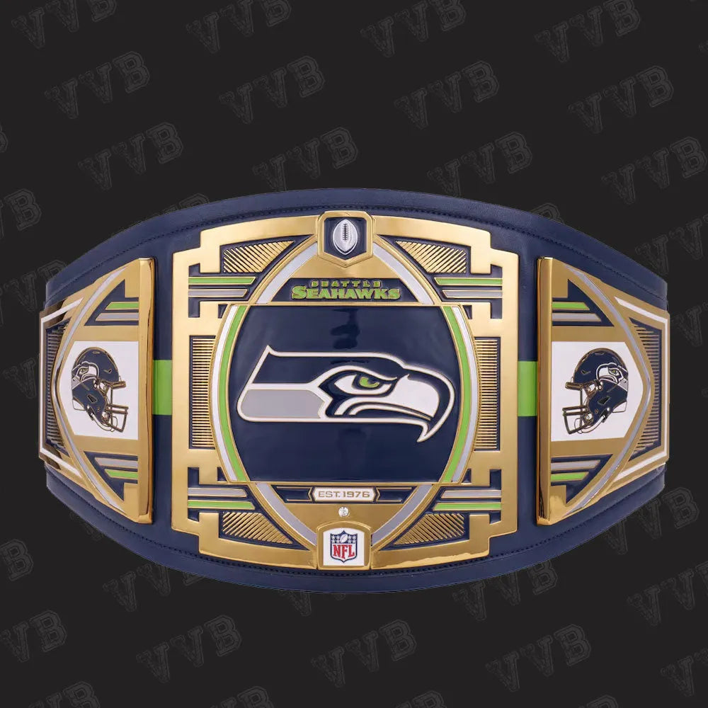 Seattle Seahawks WWE Legacy Title Belt Replica - Premium Quality