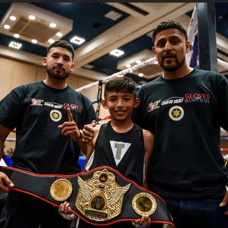 TITLE Boxing Eagle Crest Champion Belt – Gold Edition