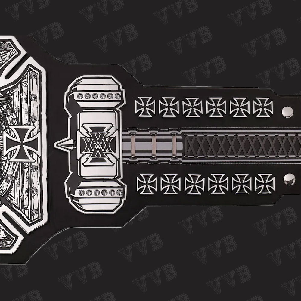 Triple H commemorative championship belt replica display