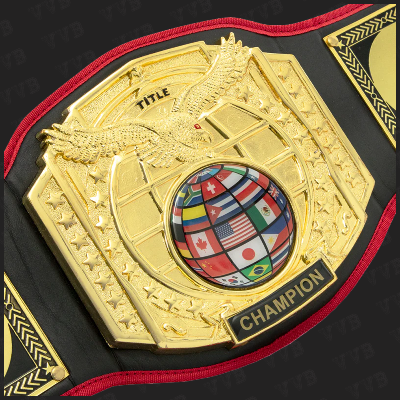 Triple Platinum Title Belt – Elite Boxing Championship Belt with Premium Platinum Finish Victory Vault Belts