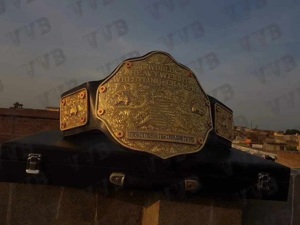 WCW replica belt wrestling fan display item