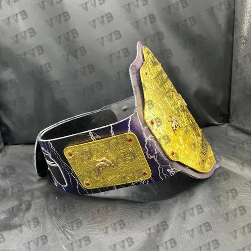 Pack of 2 - WWE World Heavyweight & Big Gold Undertaker Replica Belts