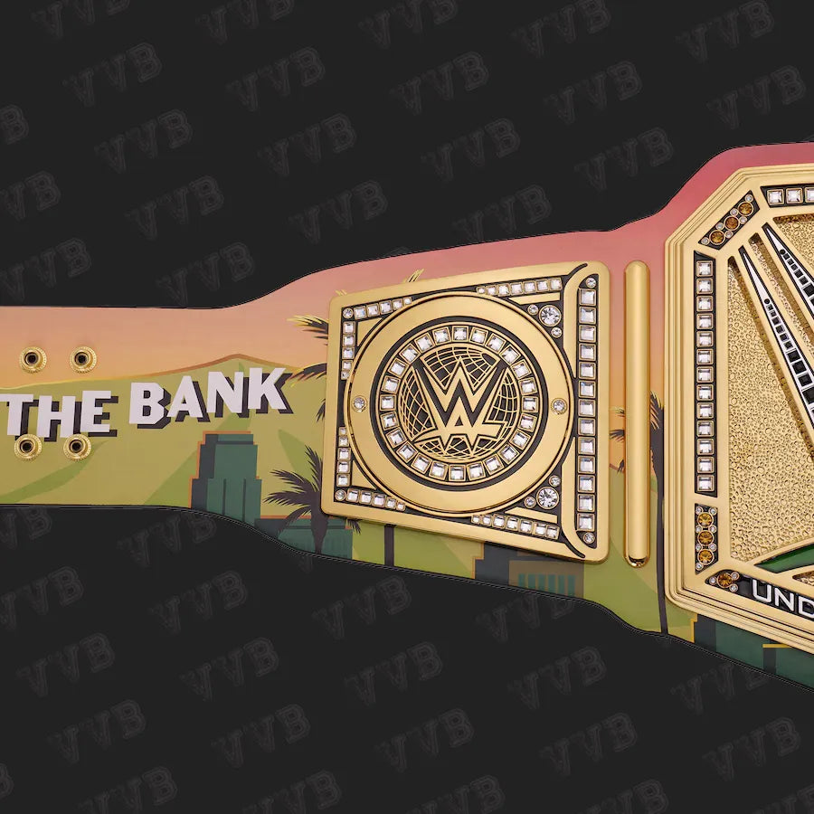 WWE Championship Replica Belt from Money In The Bank 2025