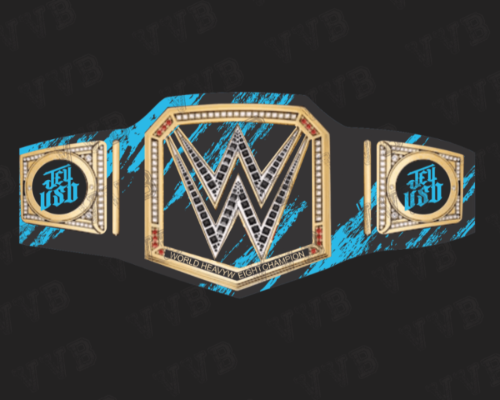 WWE YEET Jey Uso Custom World Heavyweight Championship Replica Belt