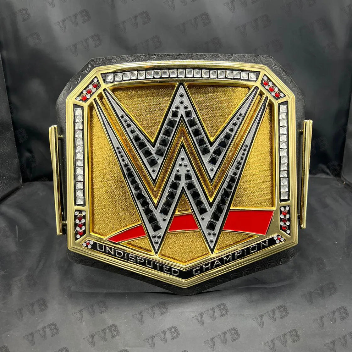 WWE World Heavyweight & WrestleMania 41 Golden Championship Replica Belts - Pack of 2