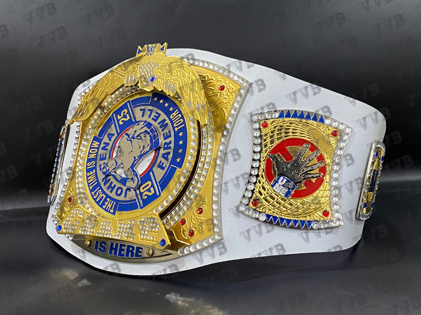 John cena Farewell Tour 2025 Los Angeles Spinner Championship Wrestling Title Belt 2mm Brass Victory Vault Belts