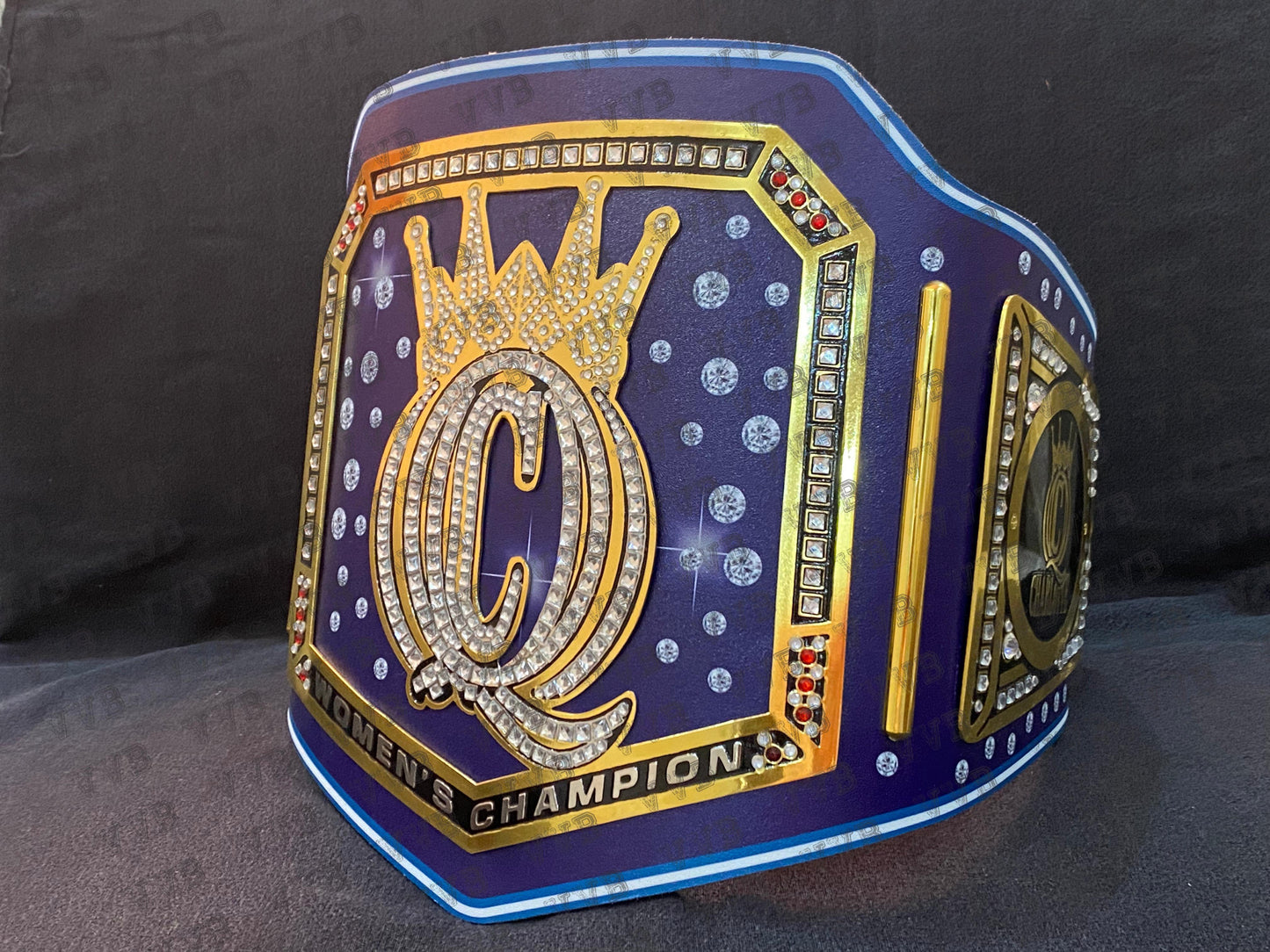 The QUEEN Charlotte Flair Signature Series Wrestling Championship Belt 2MM Brass Victory Vault Belts