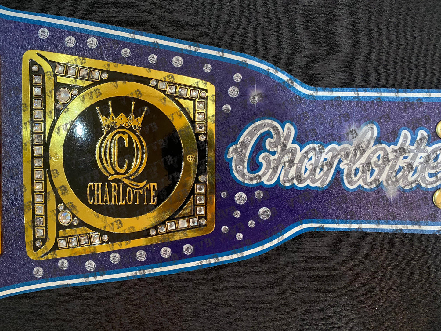 The QUEEN Charlotte Flair Signature Series Wrestling Championship Belt 2MM Brass Victory Vault Belts