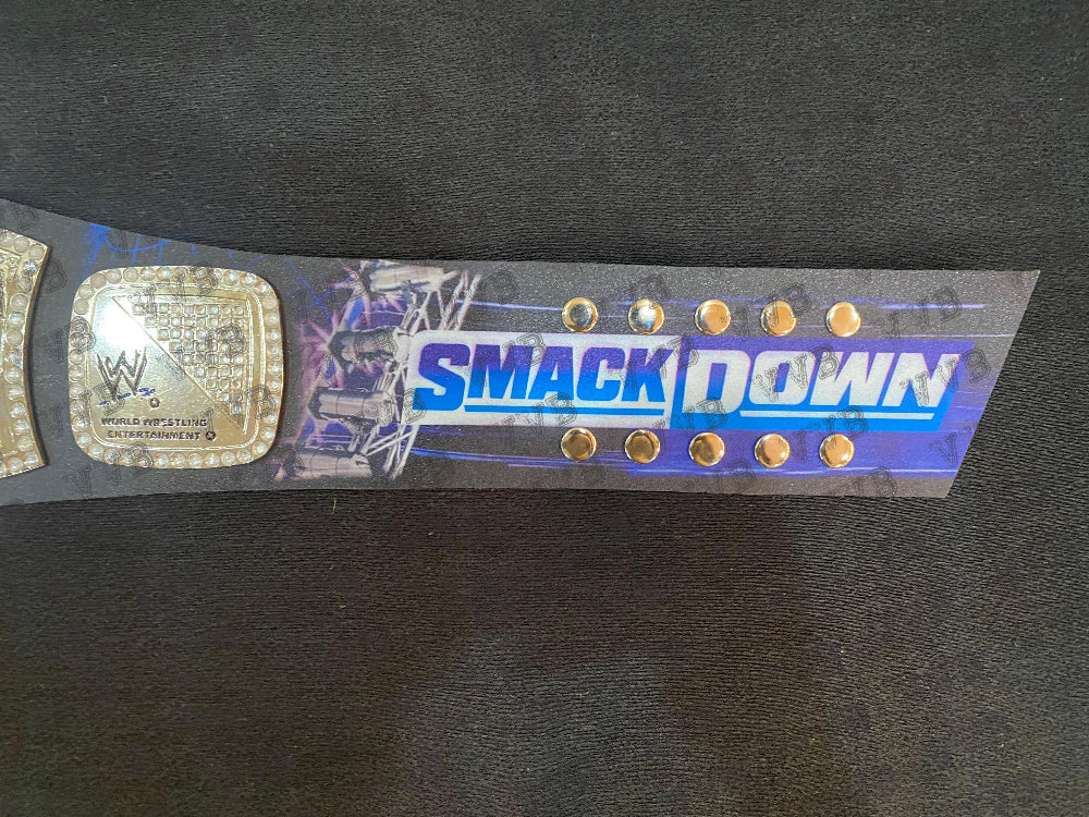 SmackDown 25 Years Limited Edition Spinner Title Belt 2mm Brass Victory Vault Belts