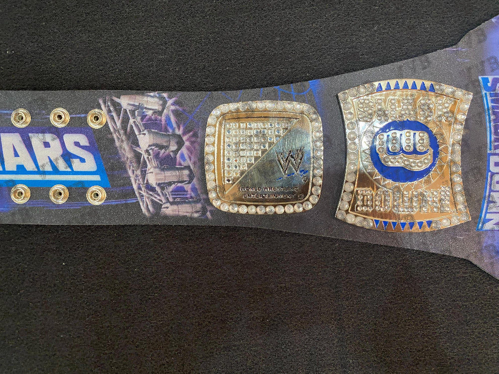 SmackDown 25 Years Limited Edition Spinner Title Belt 2mm Brass Victory Vault Belts