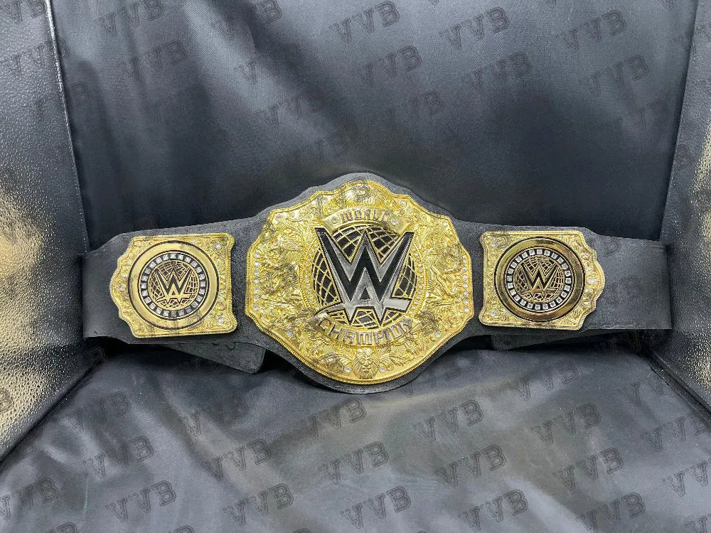 NEW World Heavyweight Championship Title Belt – Premium Diecast Wrestling Replica