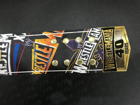 Pack of 2 - WrestleMania 40 Spinner & WrestleMania 41 Golden Replica Belts