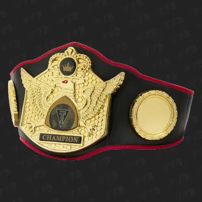 TITLE Boxing Eagle Crest Champion Belt – Gold Edition