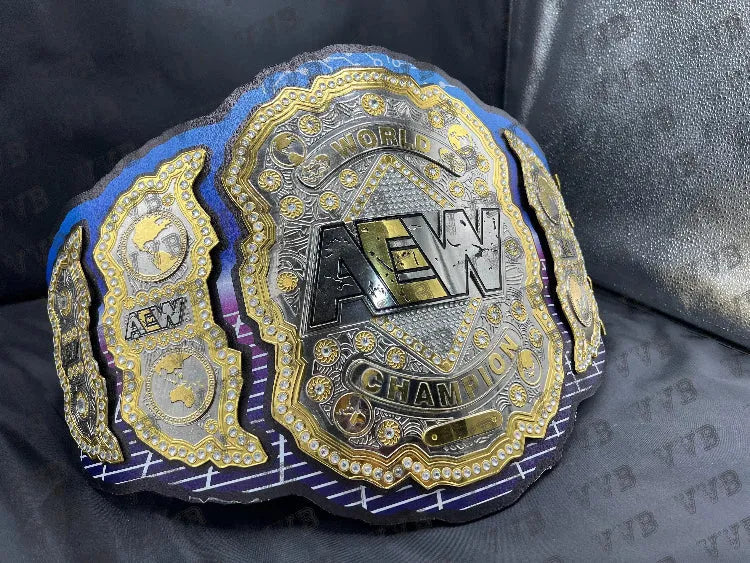 Custom Kenny Omega AEW World Heavyweight Championship Belt Replica – Premium Wrestling Collectible