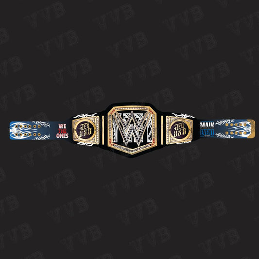 WWE Custom Jey Uso’s YEET Undisputed Championship Belt – 6MM Diecast Brass for Adults