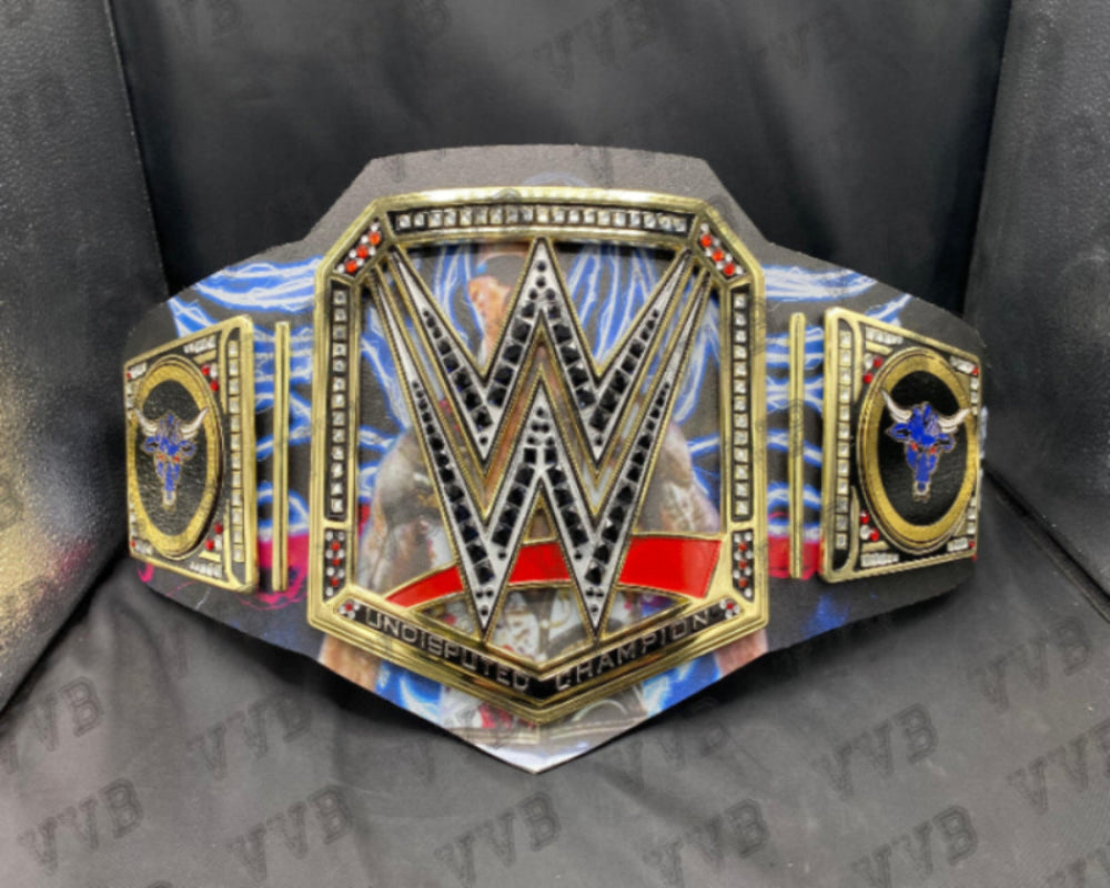 Custom The Rock Final Boss Signature Series Championship Belt Replica showcasing detailed craftsmanship and premium materials.