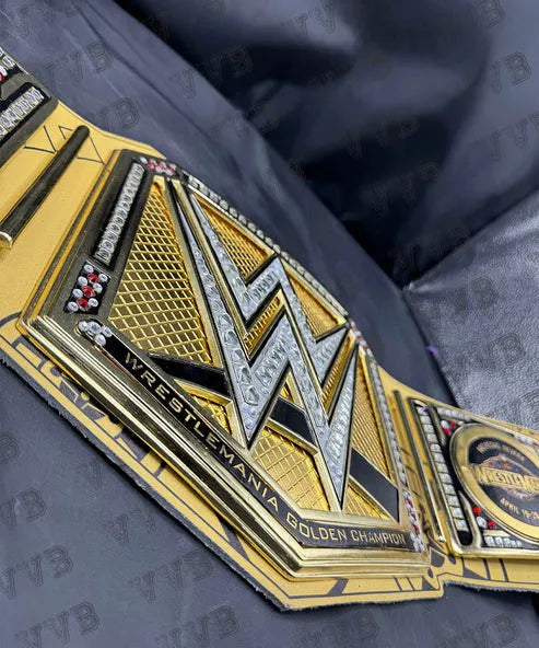 WrestleMania 41 Golden & John Cena Farewell Tour Spinner Championship Belt Pack