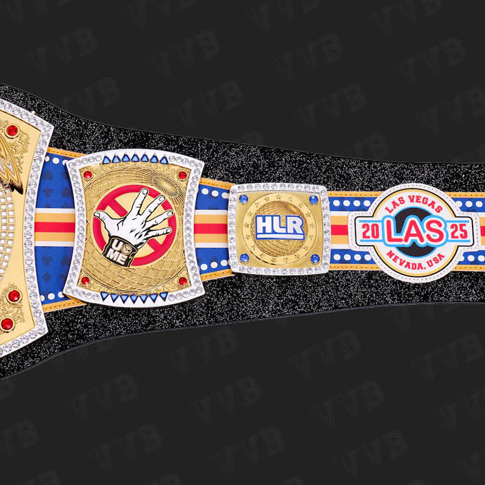 WWE John Cena Farewell 2025 Spinner Championship Replica Title Belt - Las Vegas