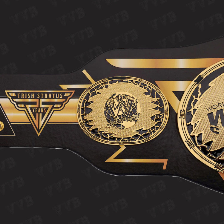 Trish Stratus 25 Years Signature Series WWE Replica Championship Belt – Limited Edition Collectible Victory Vault Belts