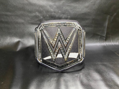 WrestleMania 42 Golden World Championship Belt – 2mm Premium Diecast Wrestling Title | Heavyweight Replica