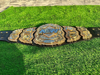 AEW Champion Heavyweight CNC Made Championship Belt – Elite Quality for Collectors & Wrestling Fans