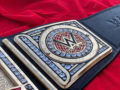 WWE Undisputed Premium CNC Engraved Replica Championship Belt