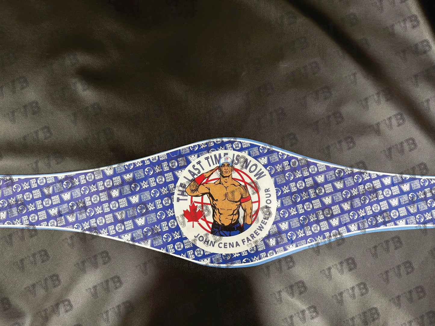 John Cena Farewell Tour 2025 Toronto Spinner Championship Replica Title Belt 2mm