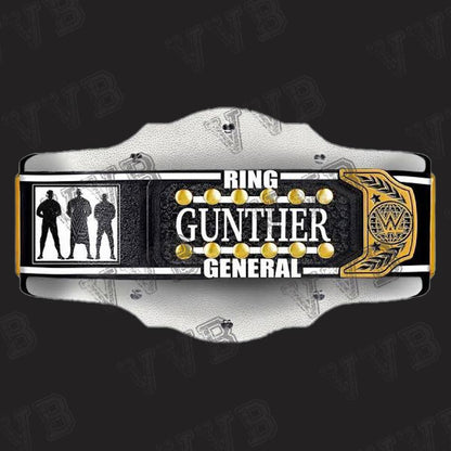 Gunther Signature Series Intercontinental Championship Leather Replica Belt