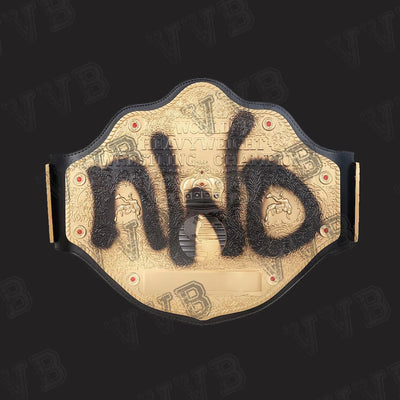 NWO Spray Paint WCW Championship Replica Title Belt – 4mm Brass Authentic Design