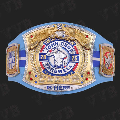 John cena Farewell Tour 2025 Toronto Spinner Championship Replica Title Belt 2mm Victory Vault Belts