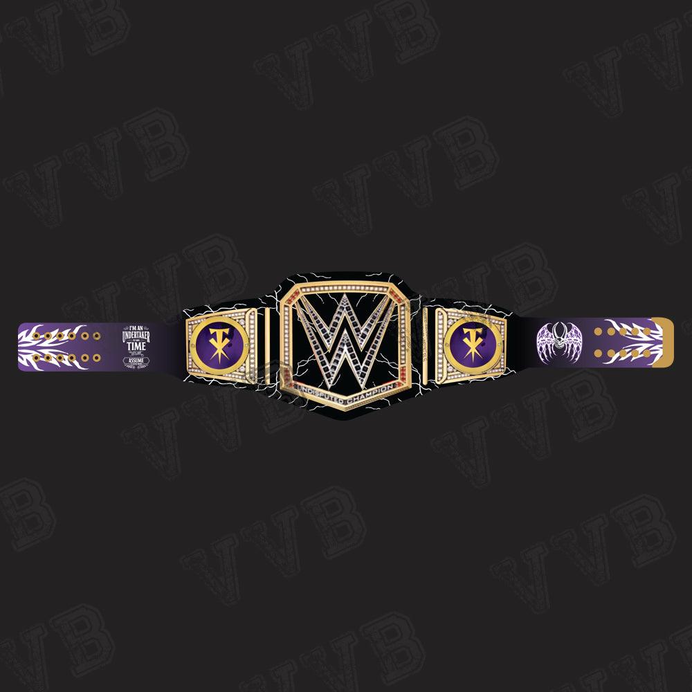 Undertaker Undisputed Championship Wrestling Belt 6MM Diecast Brass Victory Vault Belts