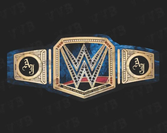 Custom AJ Styles Universal Heavyweight Championship Wrestling Belt